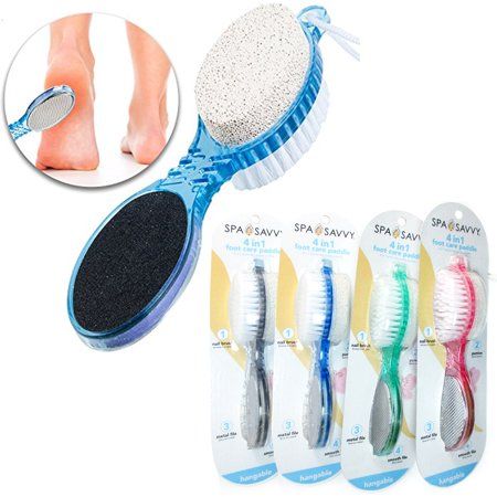 4 in 1 Foot Filer & Scrubber Brush